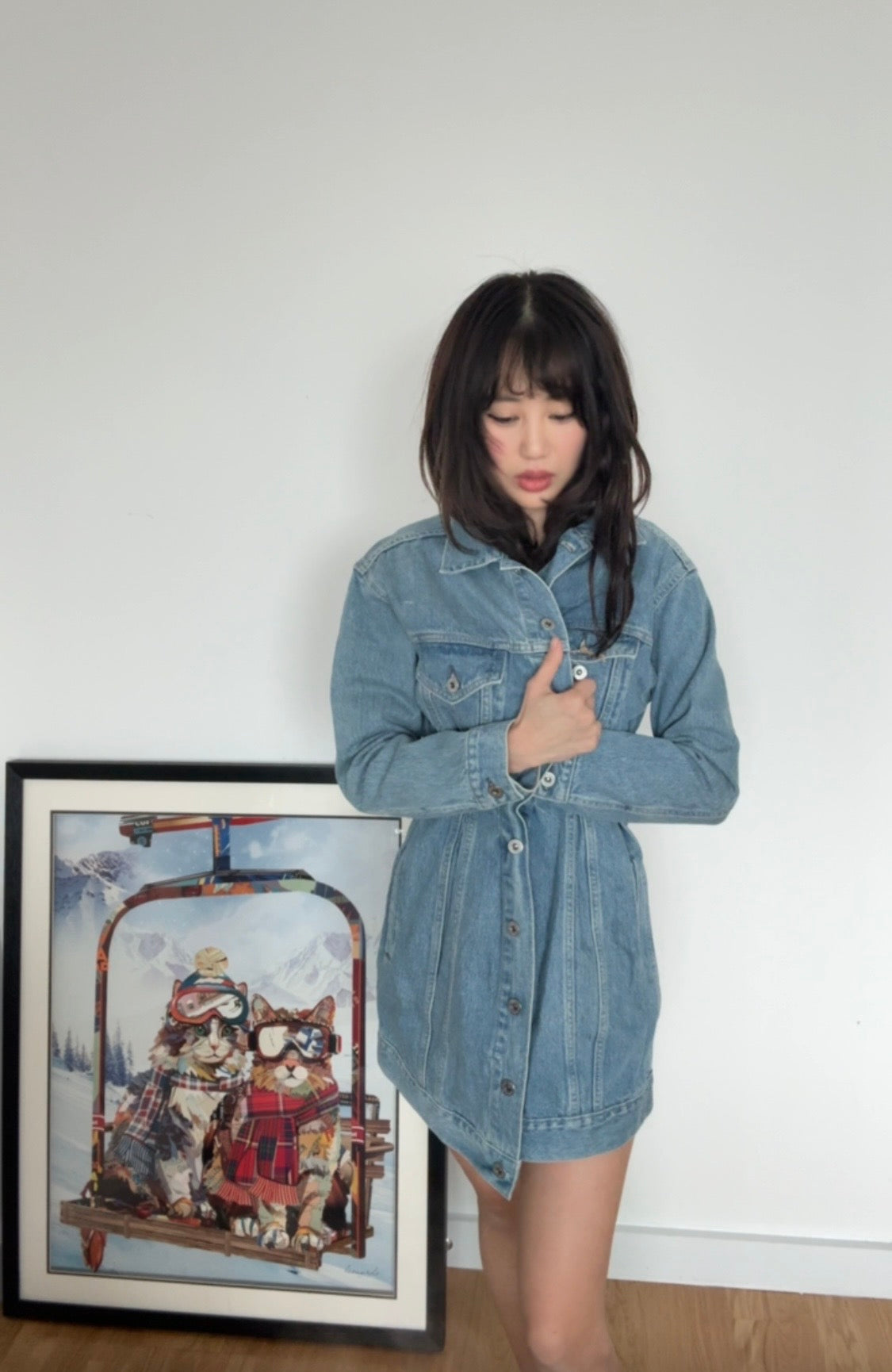 10. Levi Denim Jacket Dress
