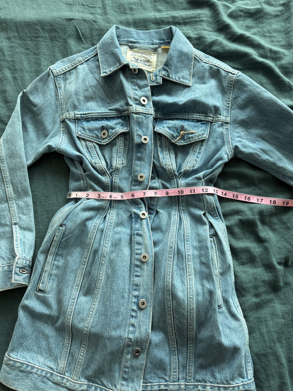 10. Levi Denim Jacket Dress