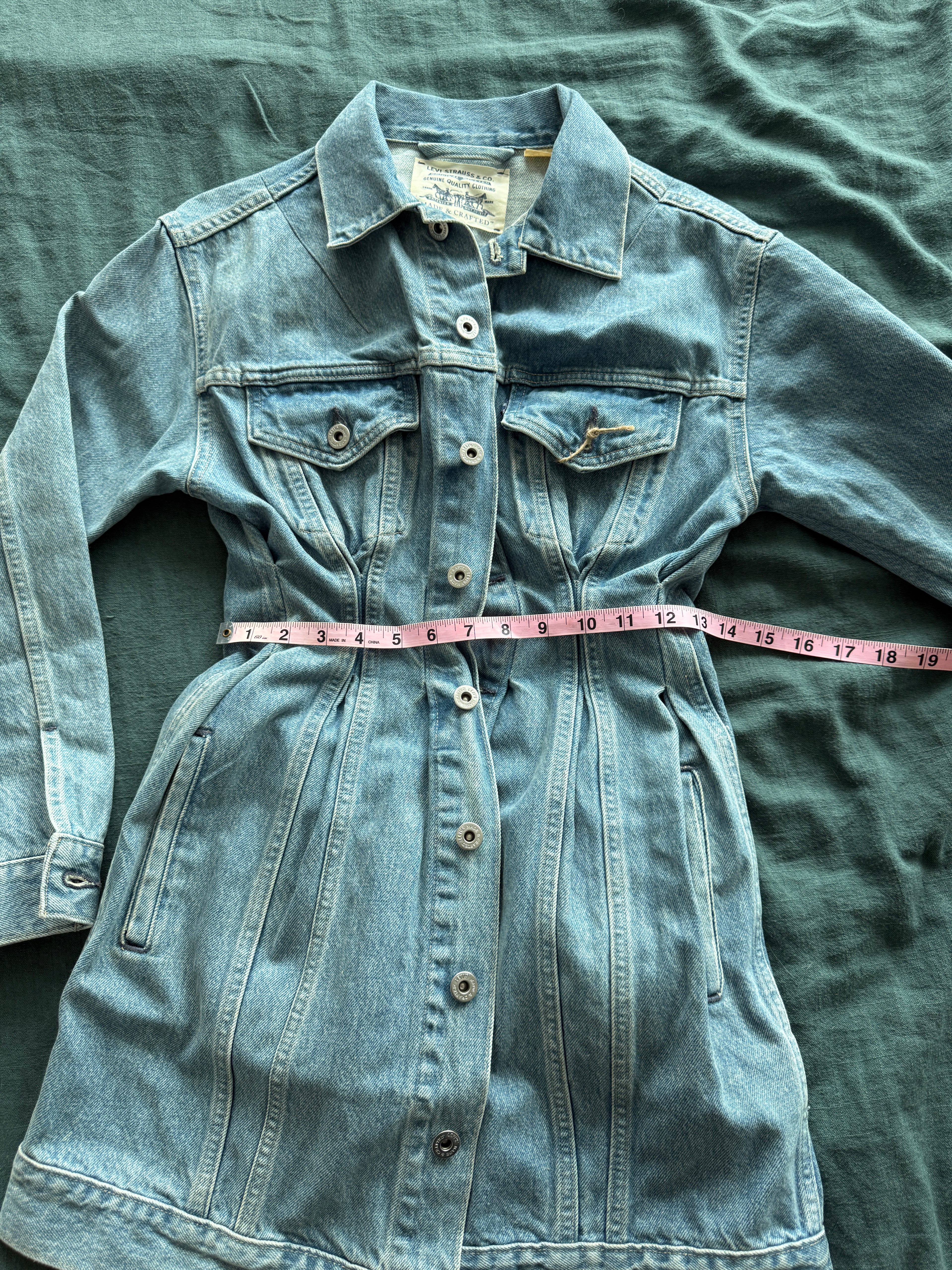 10. Levi Denim Jacket Dress