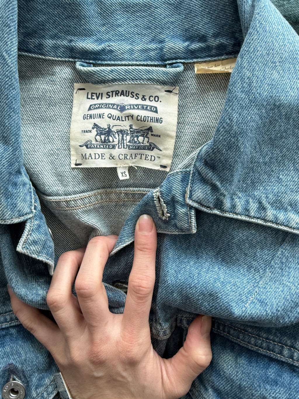 10. Levi Denim Jacket Dress