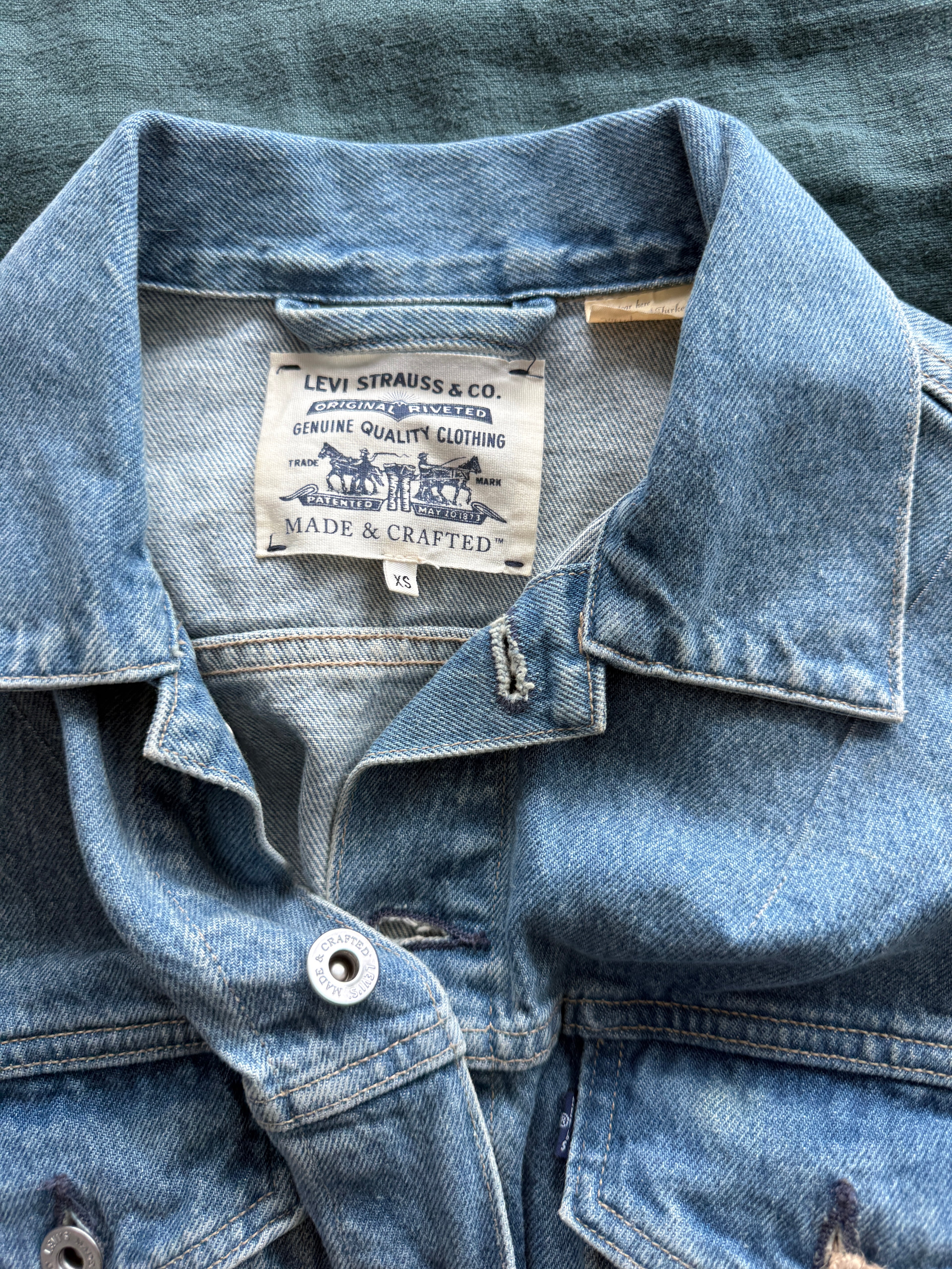 10. Levi Denim Jacket Dress