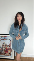 10. Levi Denim Jacket Dress